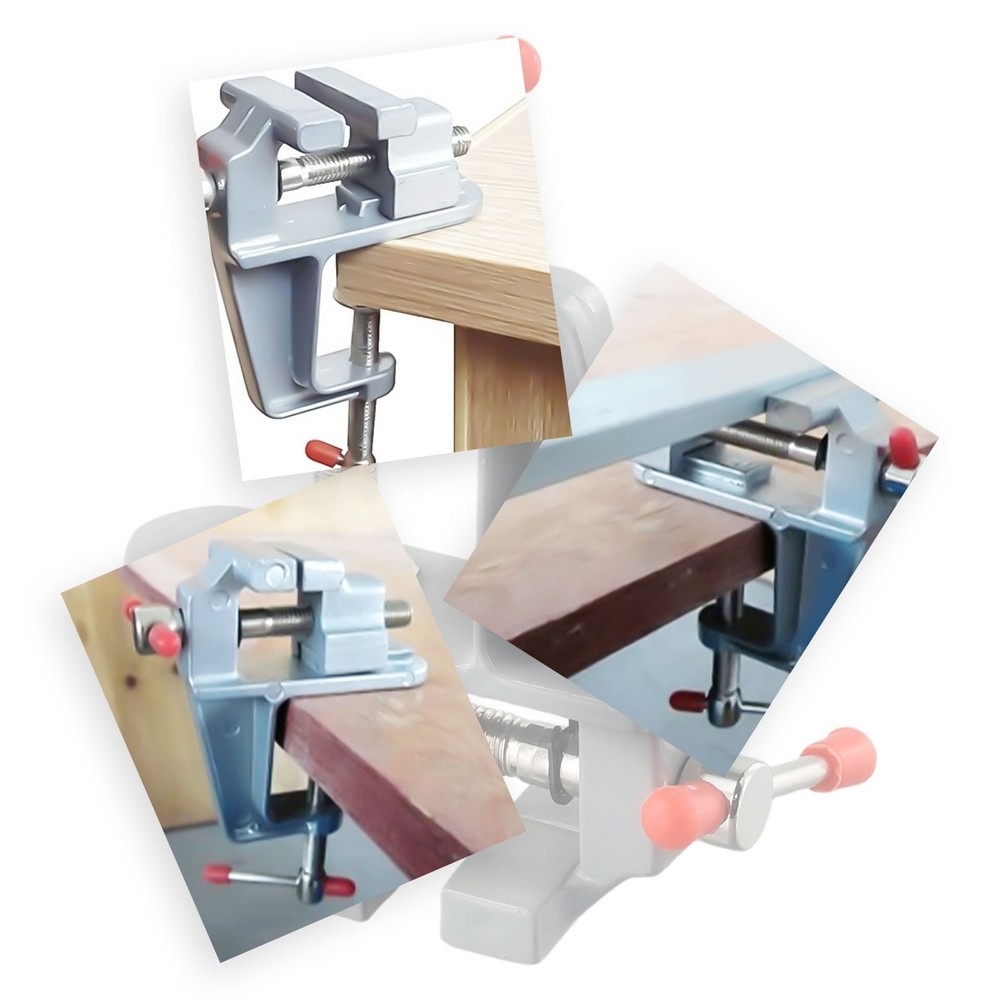 Aluminum. Electronics Model Making Mounting Clamp Depth Package Included