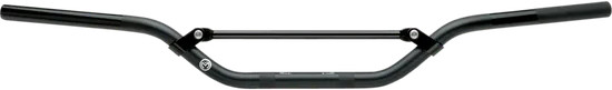 Moose Black Aluminum Mini Bend Handlebar 7/8in