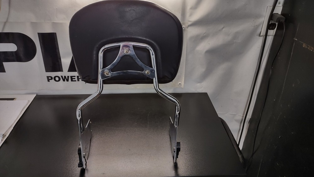2004 Honda Shadow VT1100c Quick Release Sissy Bar Passenger Backrest #755