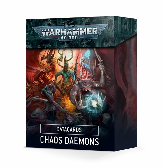 Warhammer 40k: Datacards Chaos Daemons New