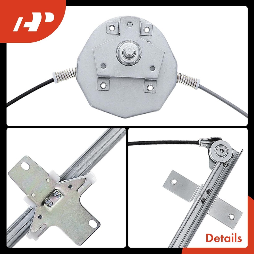 A-Premium Front Driver Side Manual Window Regulator for Suzuki Sidekick 91-98