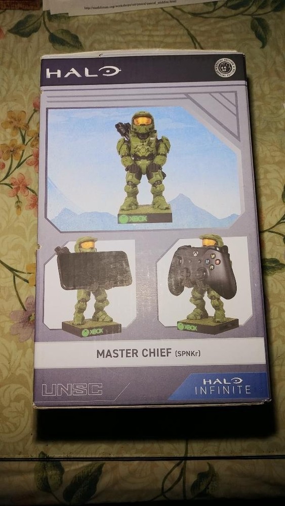 Halo Infinite Master Chief TARGET EXCLUSIVE Phone Controller Holder base lightup
