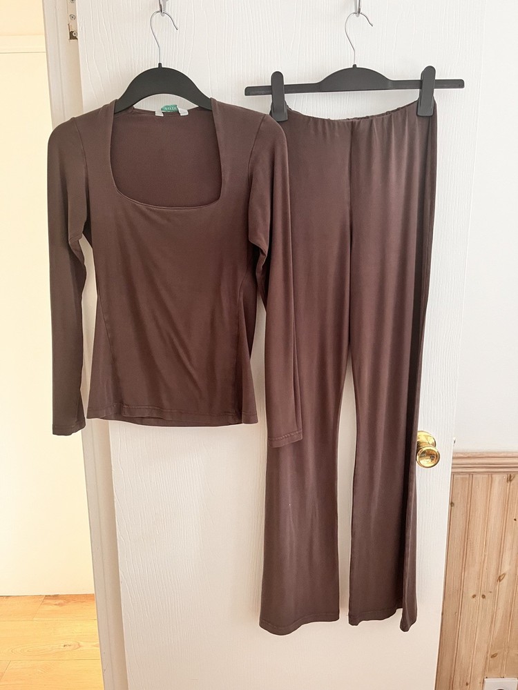 Jayde brown trouser coord size small