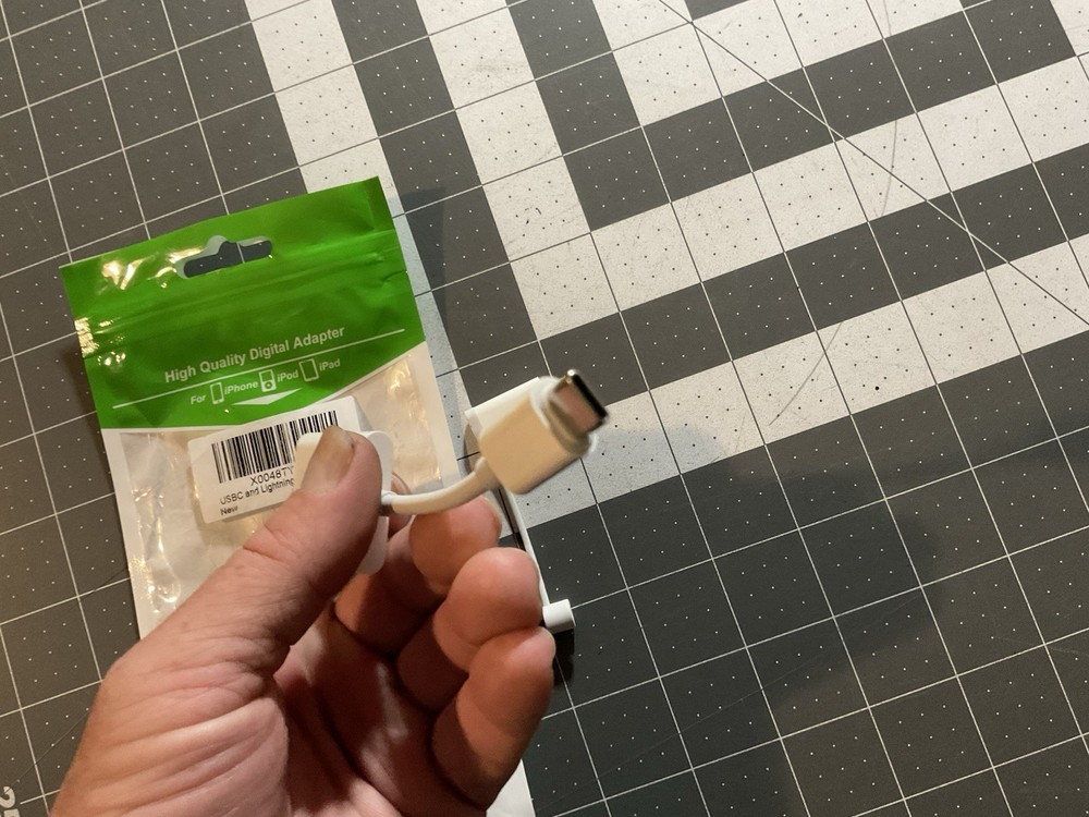 USBC And Lightning SD Card Reader, T2