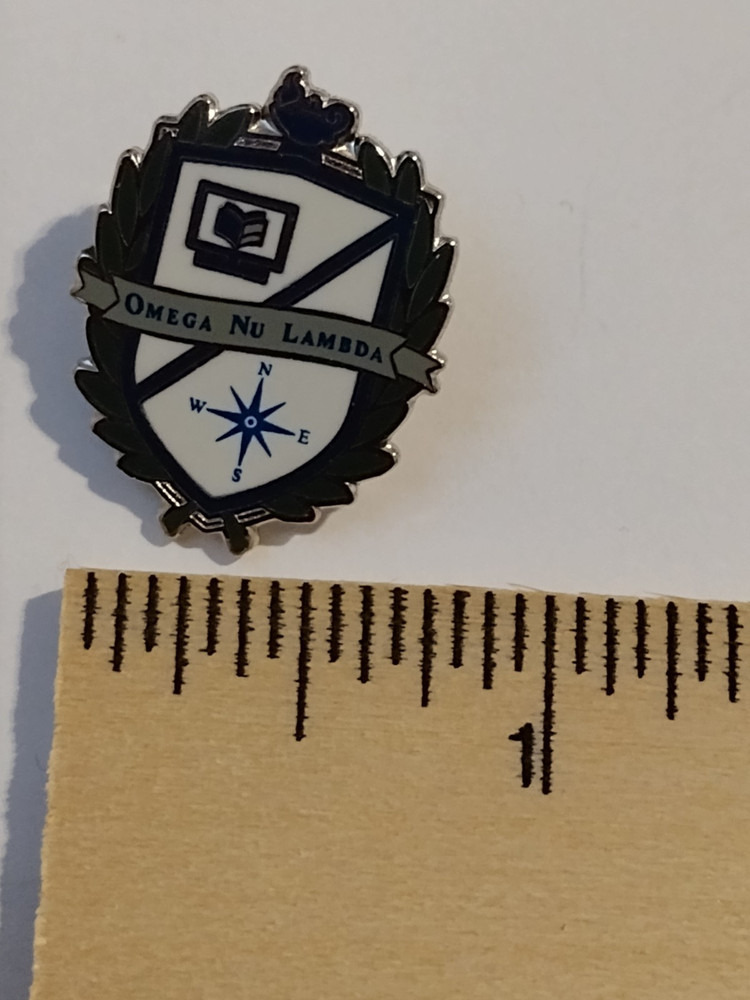 Omega Nu Lambda National Honor Society Lapel Pin