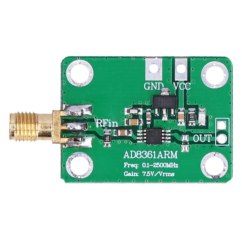 Frequency Detector Module RF Microwave AM Detection Board 0.1‑2.5GHz Accessory ˇ