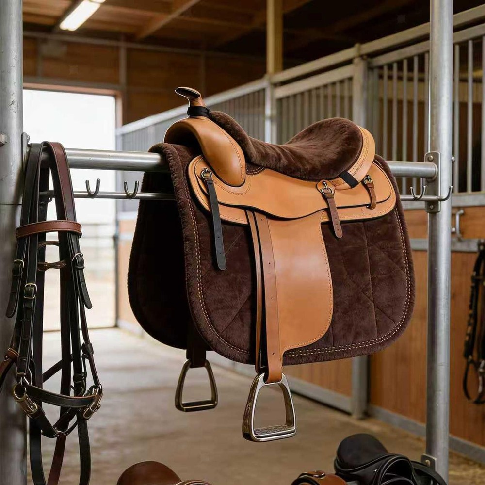 Saddle Pad Seat Comfortable Support Practical Supplies Stable Saddle Cushion