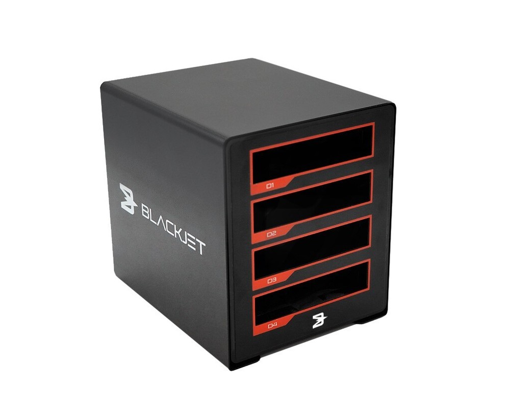 BLACKJET TX-4DS 4-Bay Thunderbolt 3 Docking System (OPEN BOX)