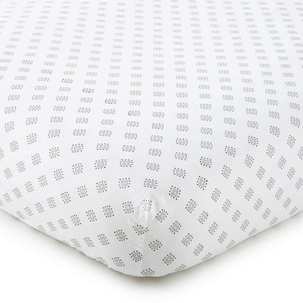Willow 5-Piece Nursery Crib Bedding Set - White - Levtex Baby