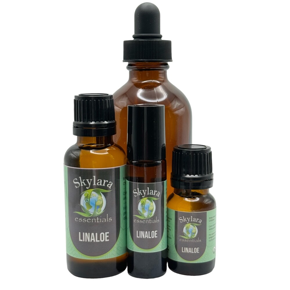100% Pure Organic Linaloe Essential Oil
