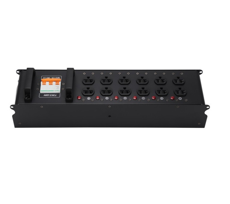 6 Ways US Edison Output L21-30 Input Power Distro Distributor Distribution