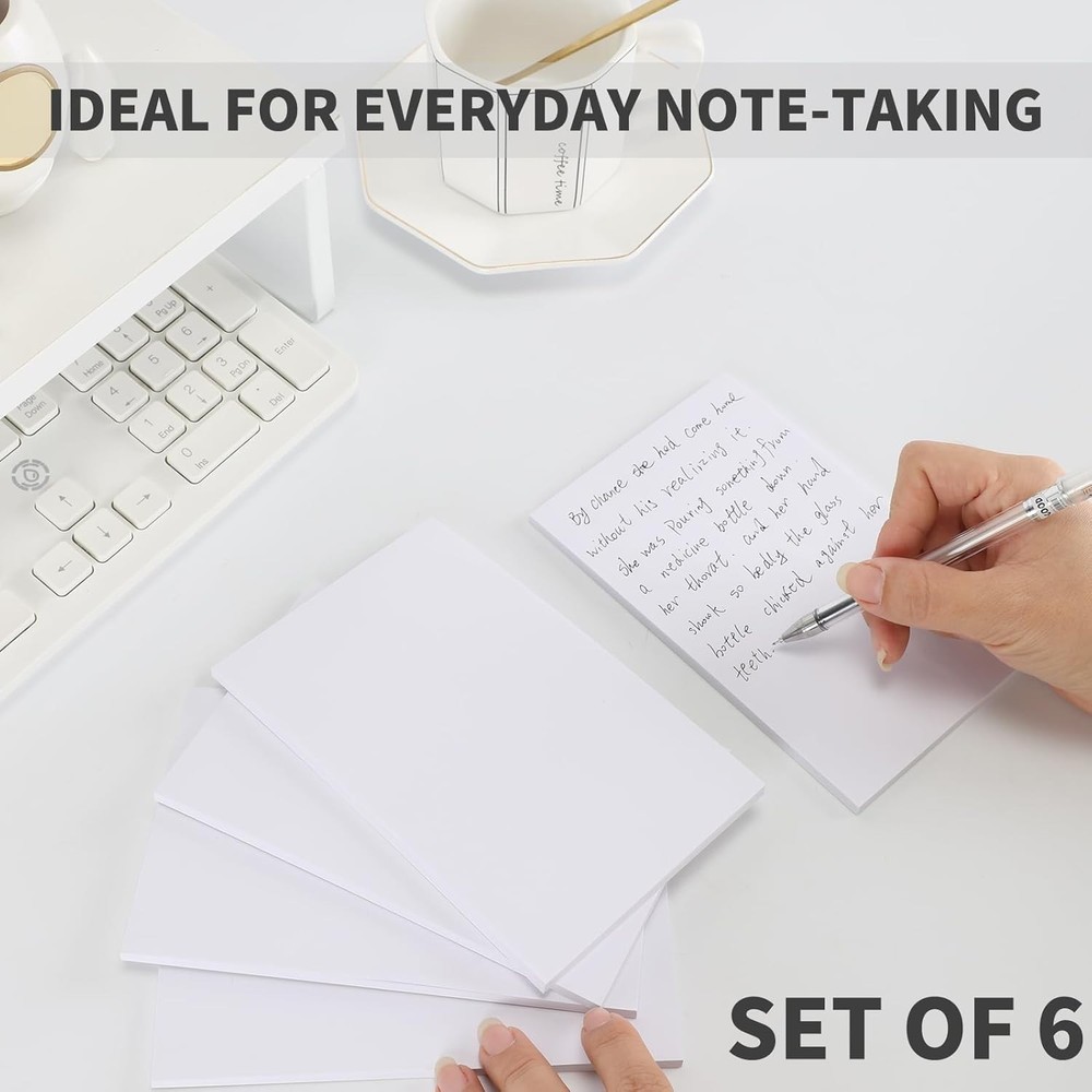 Note Pads Memo Pads Small Notepad 50 Sheets 4X6 note pad Scratch Pads for Wri...