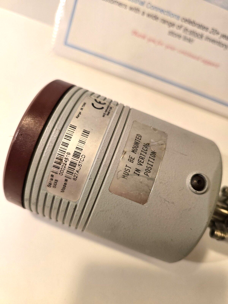 MKS Instruments Baratron 627AU5TCD .05 Torr Capacitance Manometer