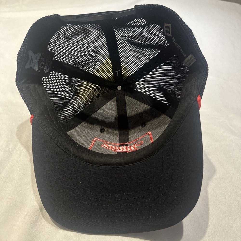 Miller High Life Canvas Embroidered Felt Patch Hat Multi-Color