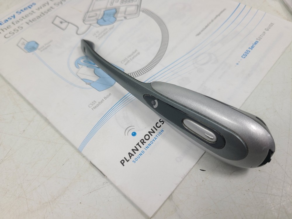 Plantronics CS55 Headset Bundle (TESTED)