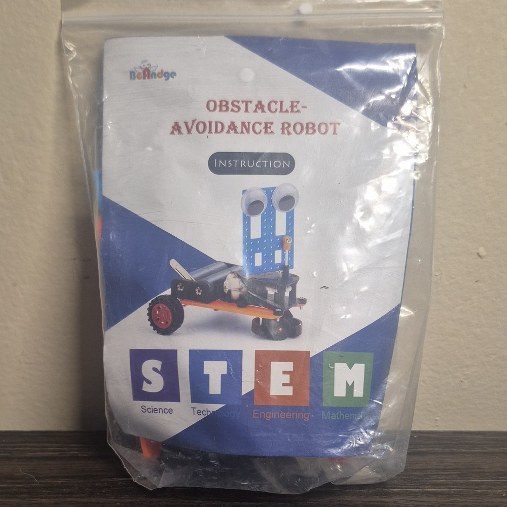 BeanDge Obstacle-Avoidance Robot STEM Kit Educational Electronics Toy