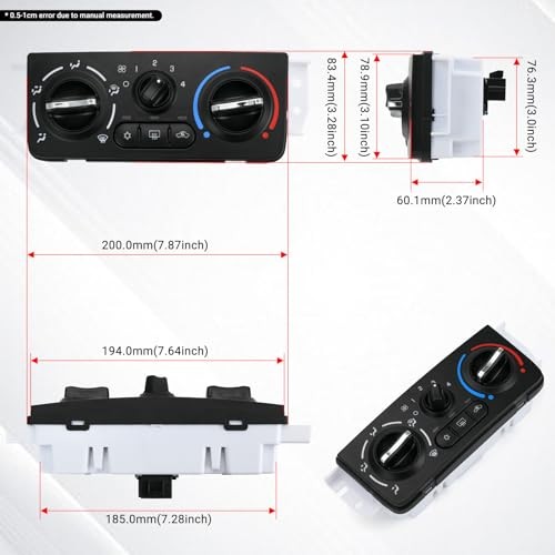 HVAC Heater Climate Control Module Panel Switch for Chevy Cobalt 2005-2010 for