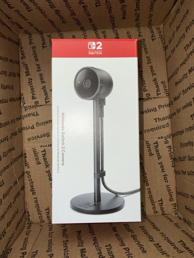 Nintendo Switch 2 Camera Wired Web-Cam Black for Console