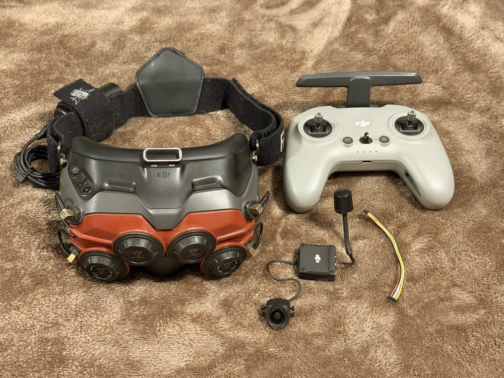DJI fpv googles v2 + controller 2 + air unit o3