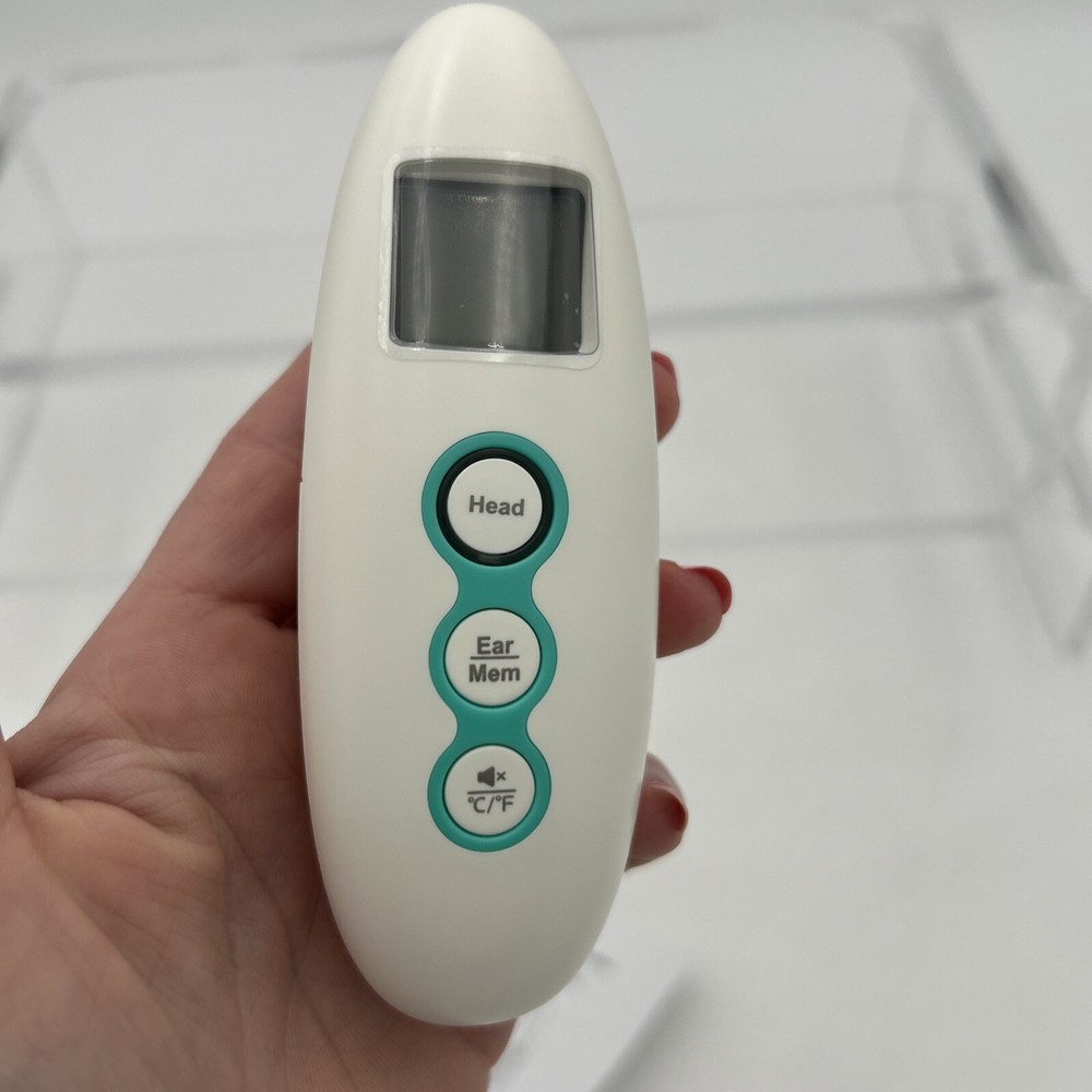 Forehead and ear thermometer dual mode infrared