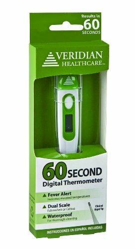 Veridian 08-352 60-Second Digital Thermometer