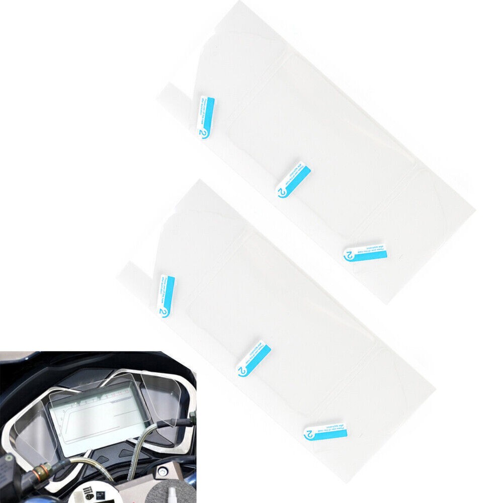 2pcs Speedometer Screen Film Scratch Protector Sticker For SYM CRUISYM150 Clear