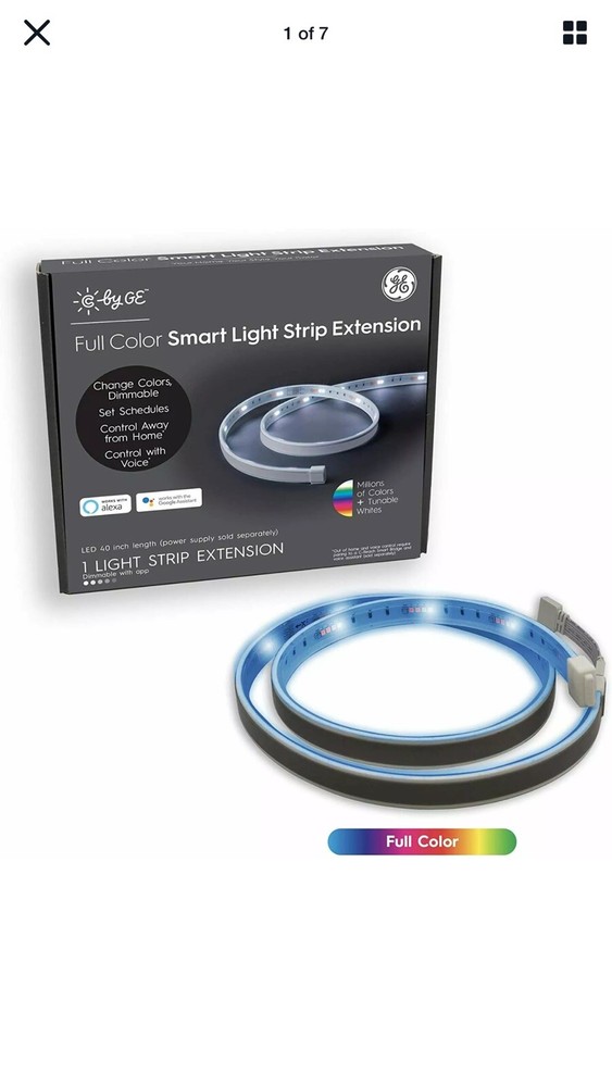 General Electric Full Color Smart LED Light Strip Extension