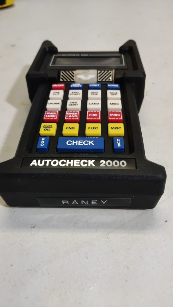 Autocheck 2000 Machine (aircraft Diagnostic Machine)