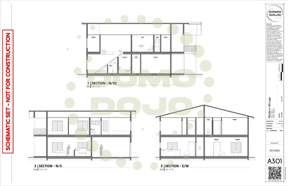 Modern Mirage Duplex Plans – PDF Downloadable Blueprint