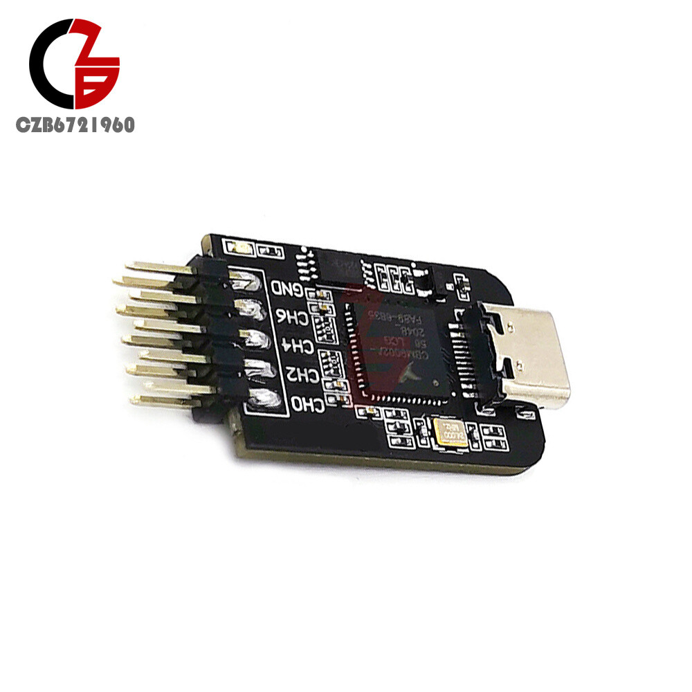 Mini Logic Analyzer Type C MCU Arm FPGA Debugging Tool 24m Sampling 8-Channels