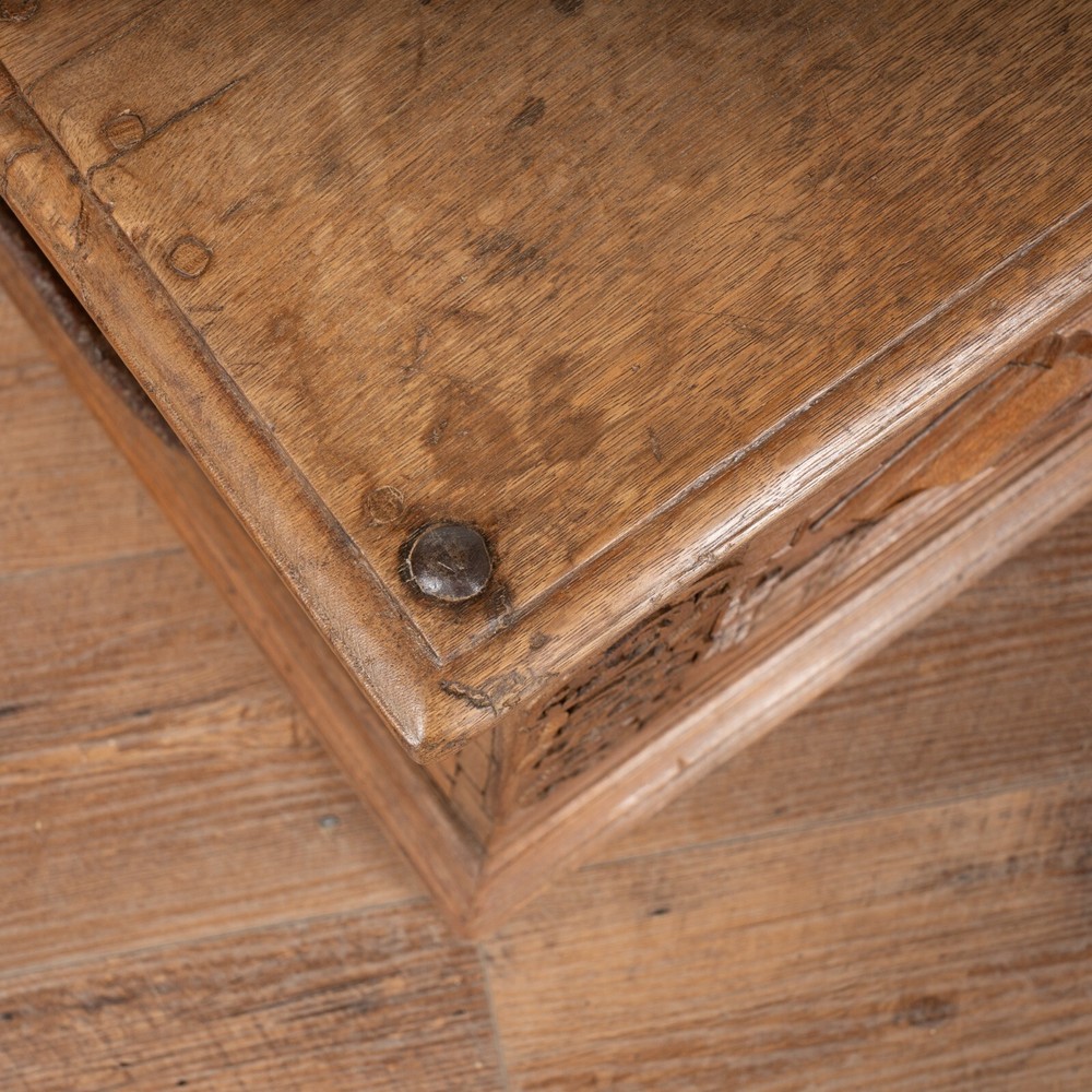 18th Century Oak Trunk or Coffer, Denmark