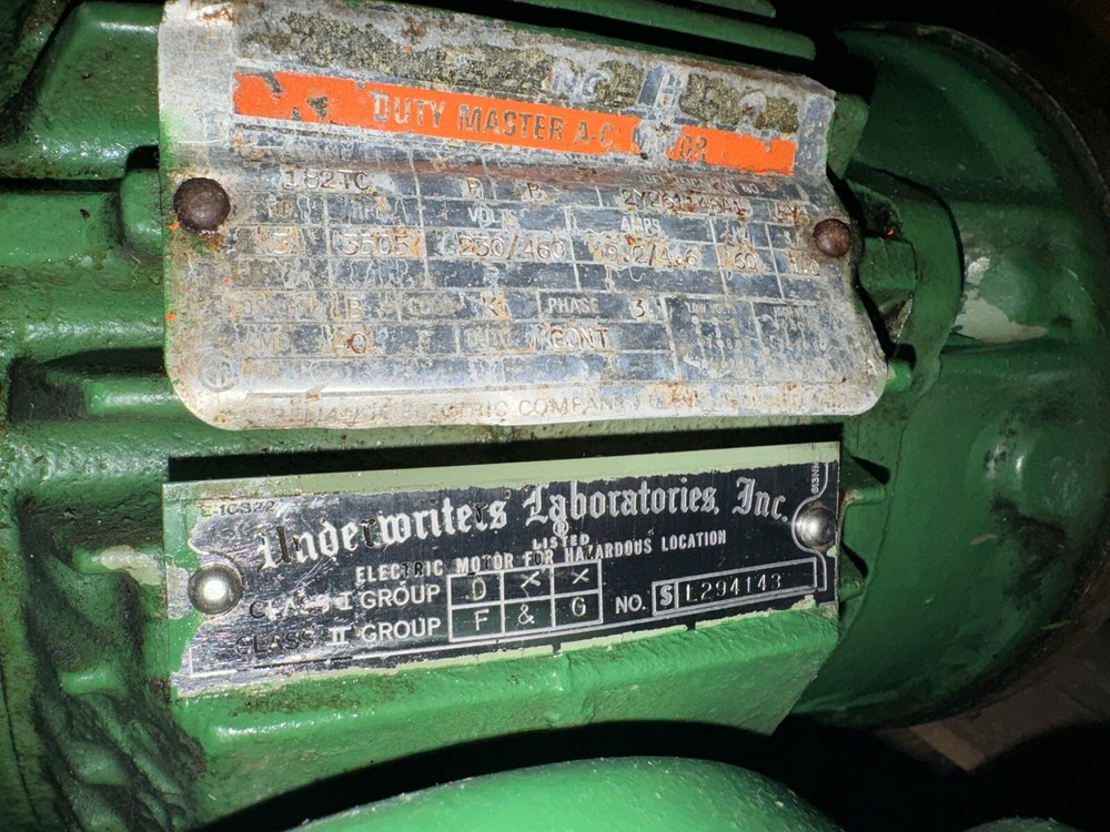 3 HP Greerco Explosion Proof Disperser Mixer Homogenizer