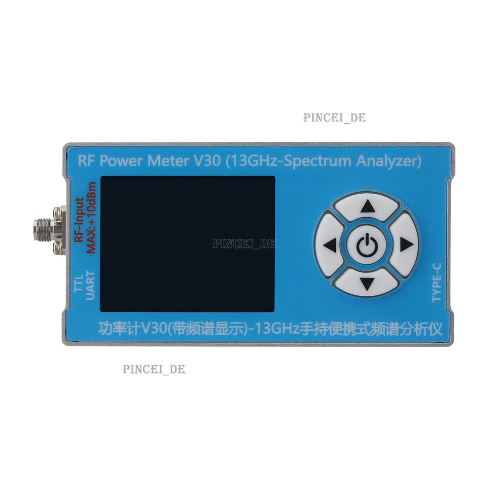 V30 RF Power Meter USB Type-C with Spectrum Display Handheld Spectrum Analyzer