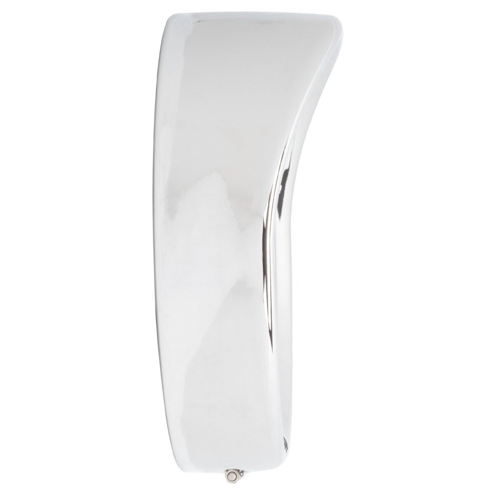 HogWorkz Chrome 7 in. Headlight Visor Trim Ring - HW131398