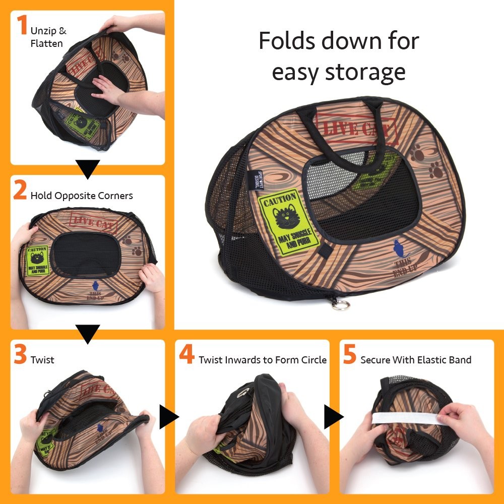 Soft Sided Cat Carriers, Pattern 20"