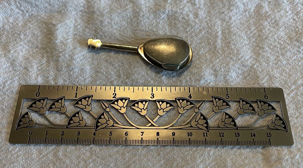 925 Silver Miniature Mandolin Box