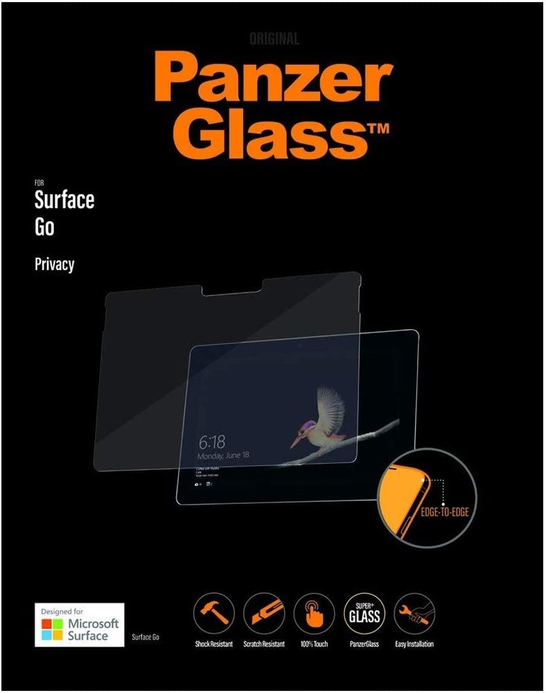 PanzerGlass PRIVACY Screen Protector for Microsoft Surface Go 6255