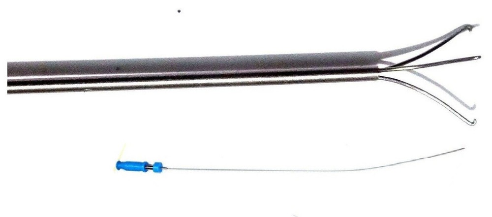 SS Laparoscopy Urology Flexible Triponge Hand Tools