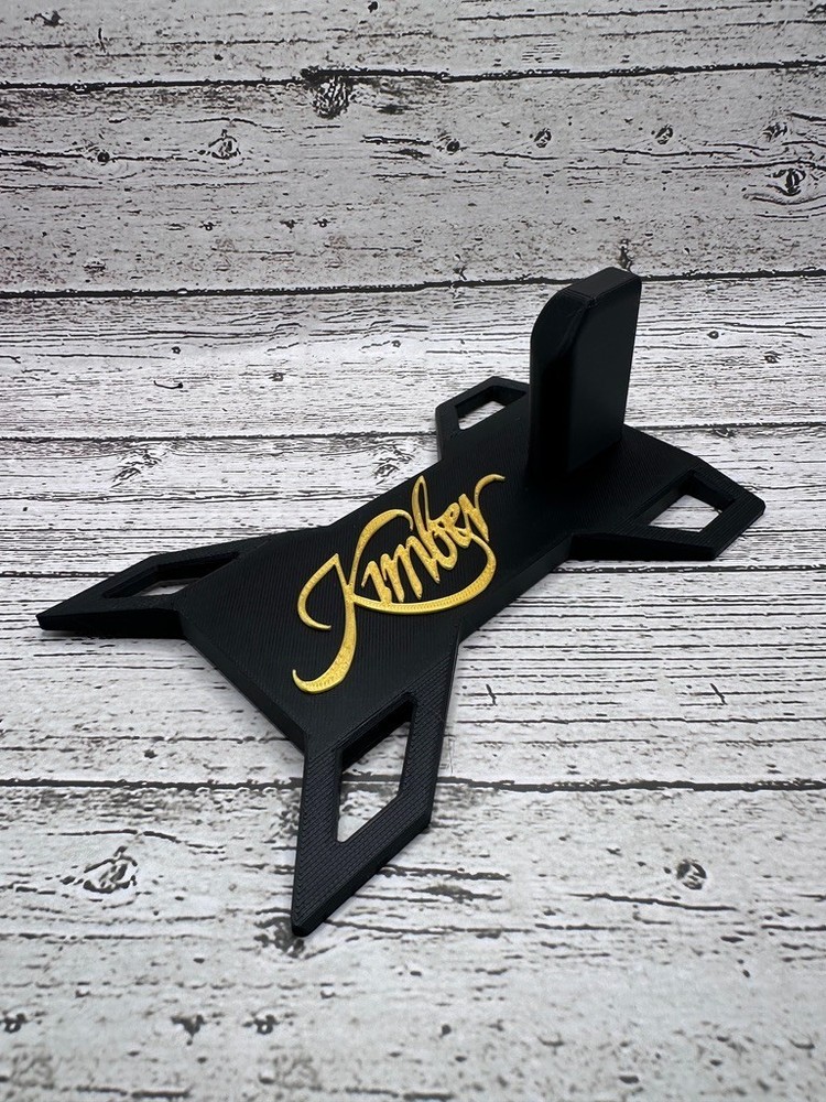 Aggressive Polymer Display Stand for Kimber 1911 – Custom Pistol Holder