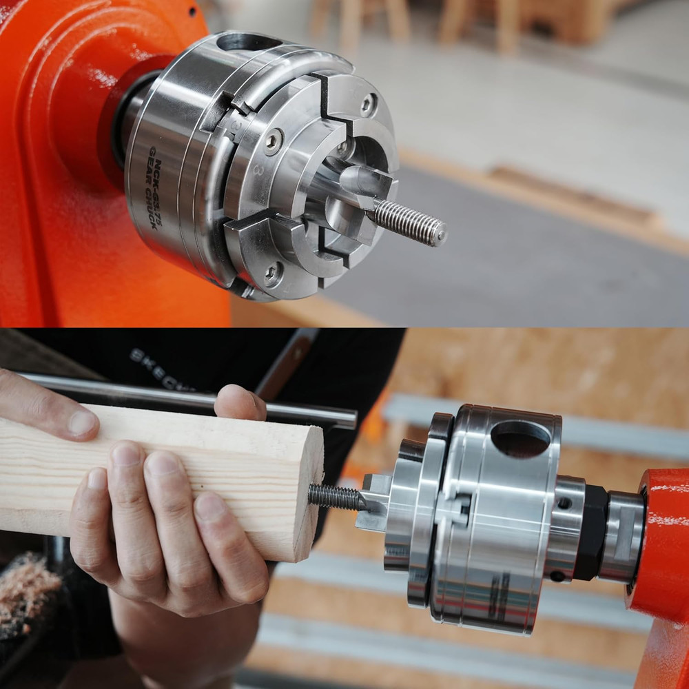 NCK-DC 3pcs set 4 Prong Drive Centre with Interchangable Centre Points for CK &