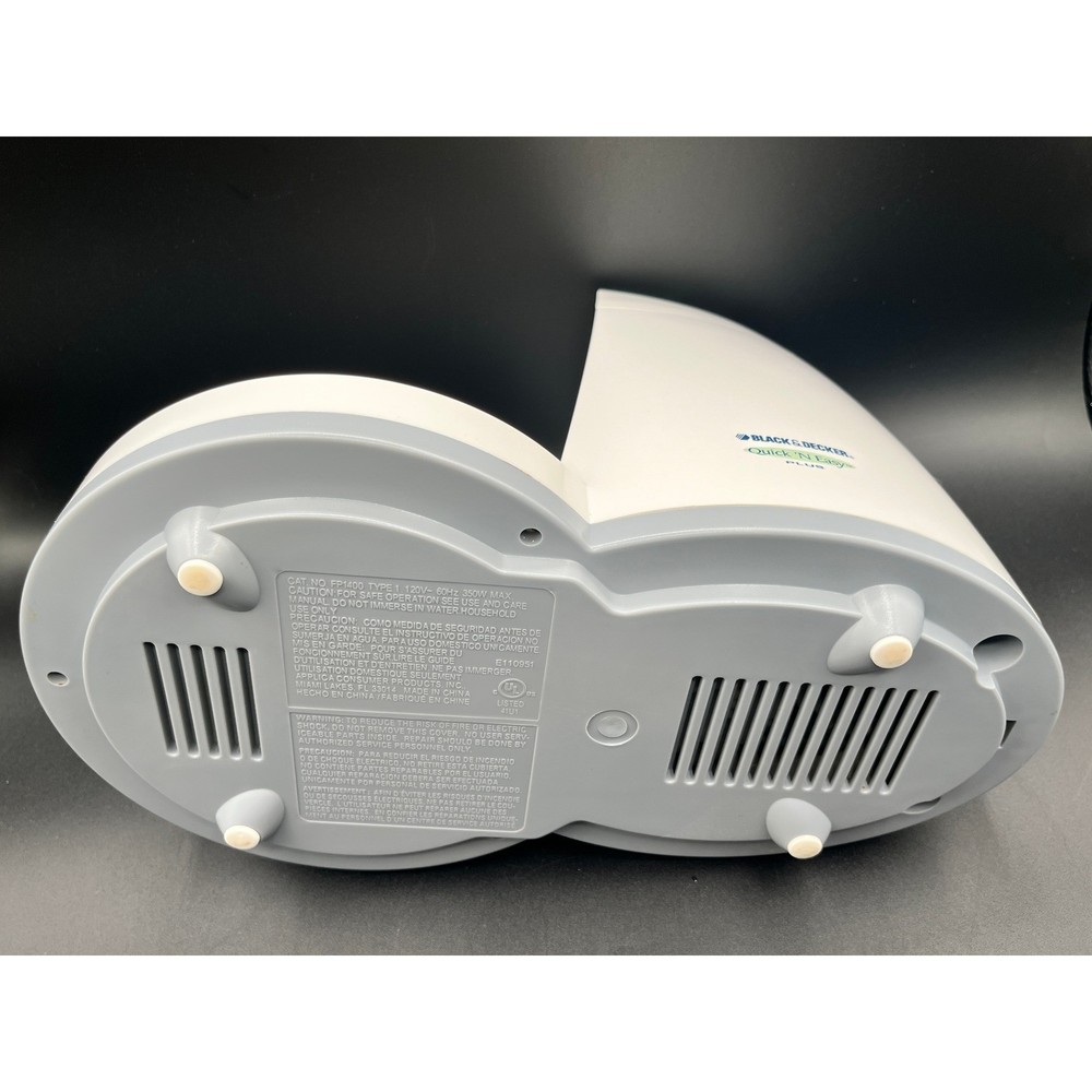 Black & Decker Quick 'N Easy Plus Food Processor Base Only FP1400 Tested