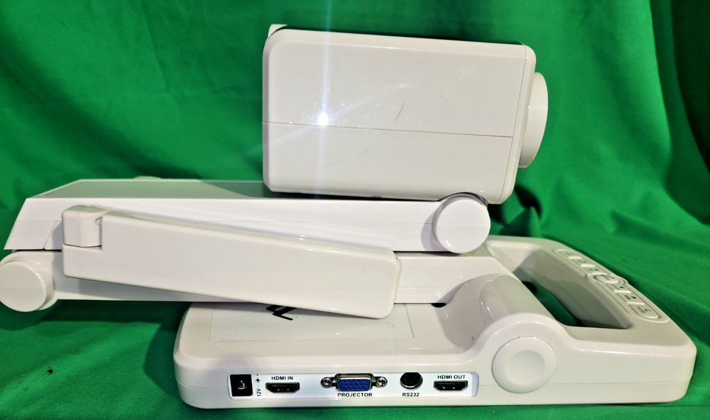 Qomo QPC70 Document Camera VGA/HDMI USB w/ remote UNTESTED