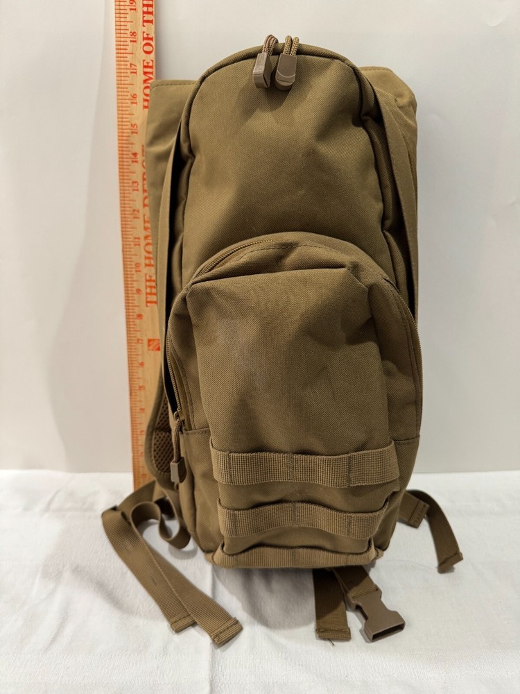 Tactical Hydration Field Pack Tan Color Backpack-No Bladder