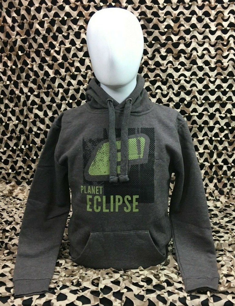 NEW MEDIUM Planet Eclipse Favela Hooded Sweatshirt - Graphite