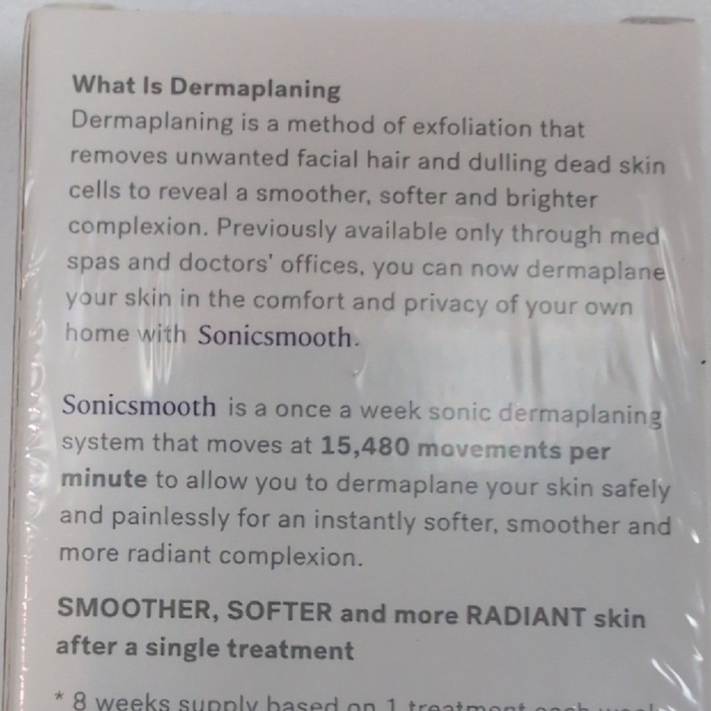 Michael Todd Beauty NIB Sonicsmooth Safety Tip Replacement Kit