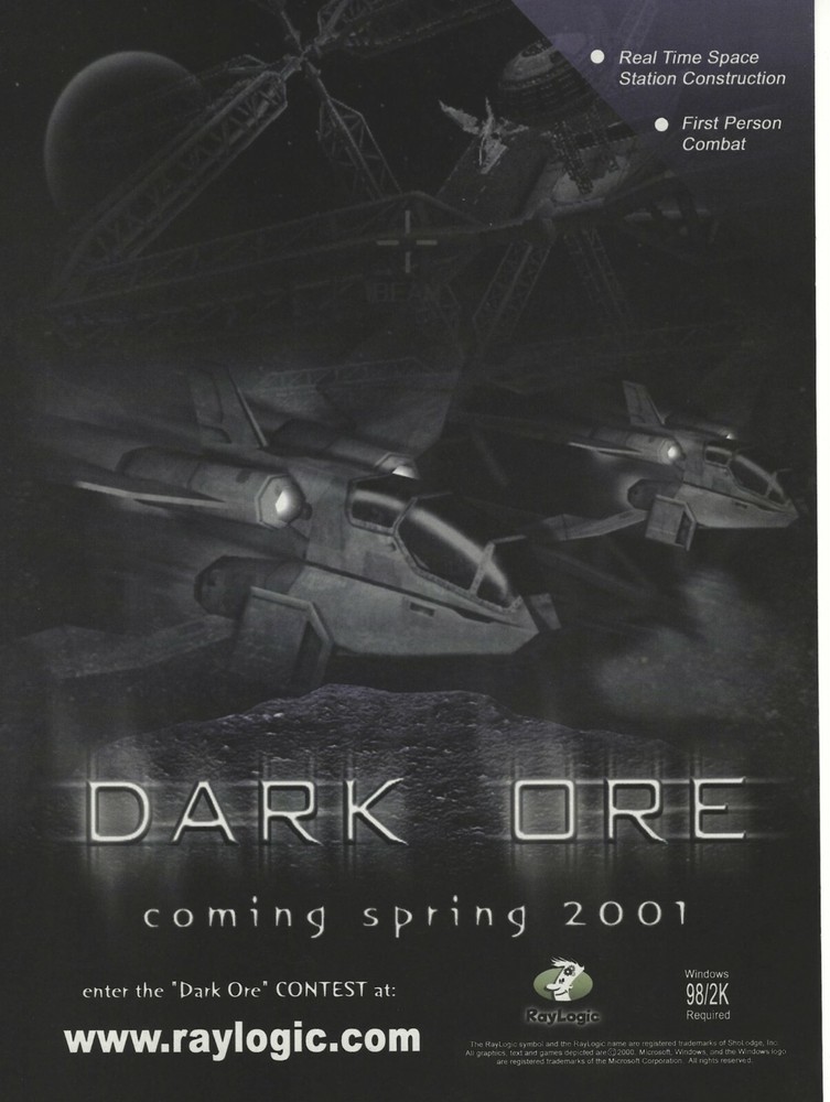 Dark Ore Print Ad/Poster Art PC Small Box