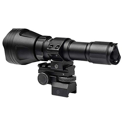 850nm IR Illuminator Flashlight for Night Vision, Adjustable Focus, Stepless Dim