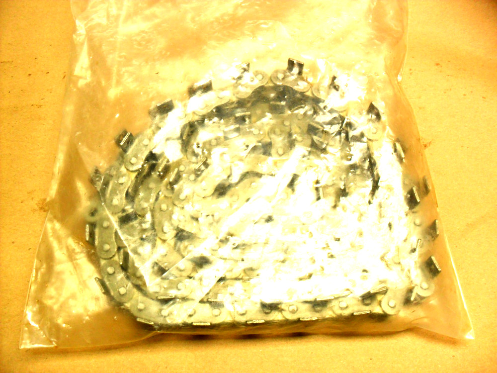 QTY 7 ft. - Chain 40-HSC-A1-EPL - A1 Attachment Roller Chain
