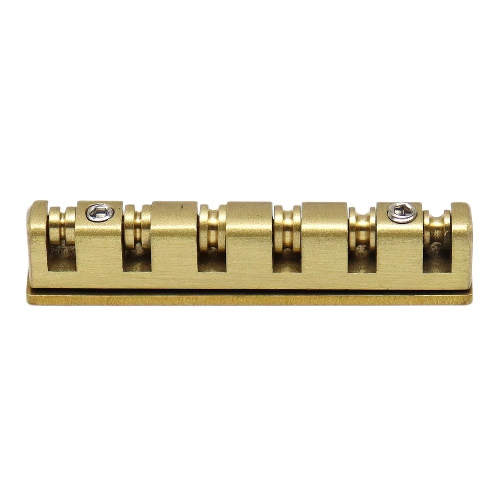 6 String Roller Guitar Nut 42mm Split Regulation Adjustable Height Brass Nut