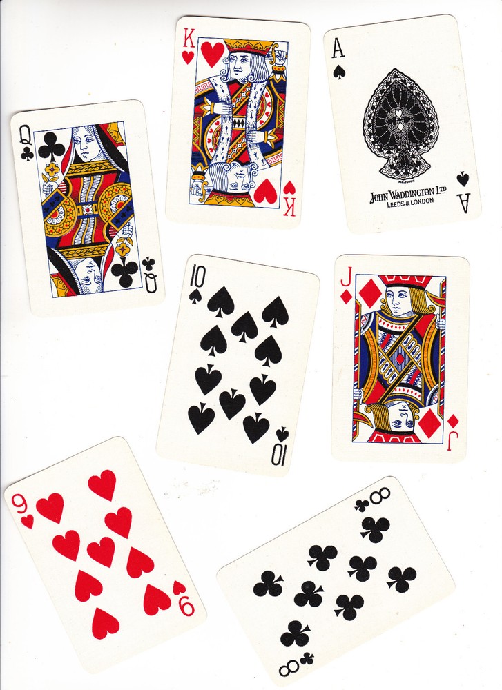 Playing cards deck vintage Icelandic!